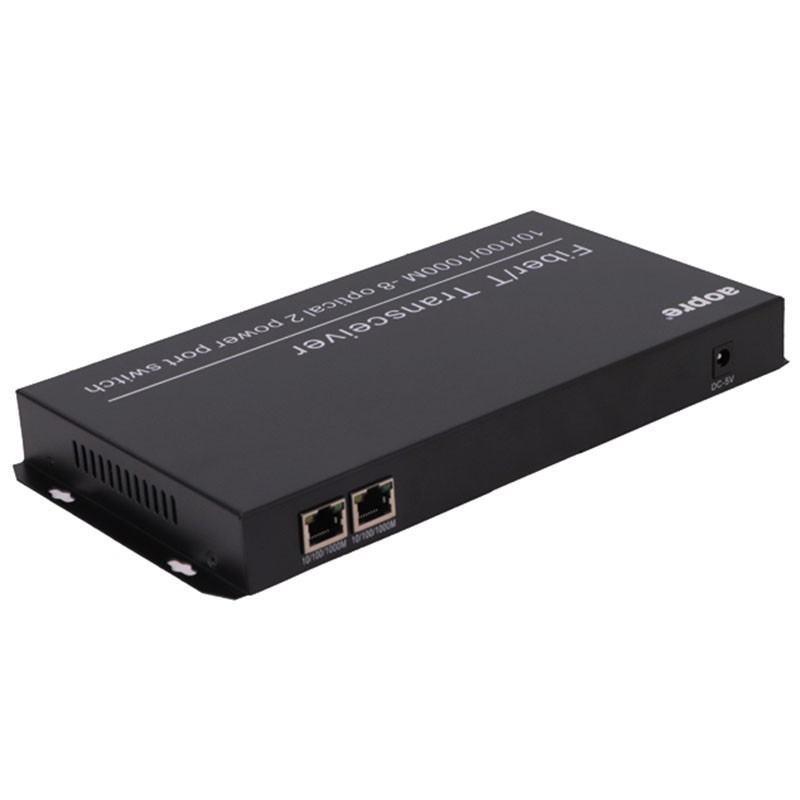 匯聚型百兆/千兆8光2電交換機(jī)
