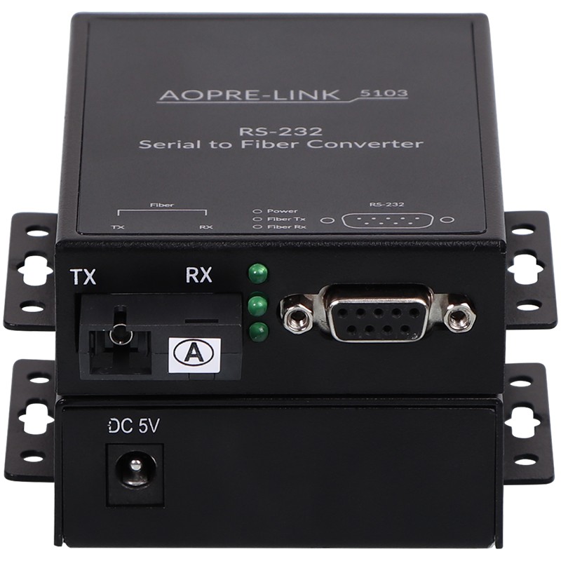 商用級(jí)RS232串口光纖轉(zhuǎn)換器