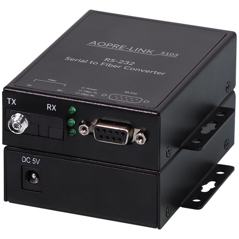 商用級(jí)RS232串口光纖轉(zhuǎn)換器