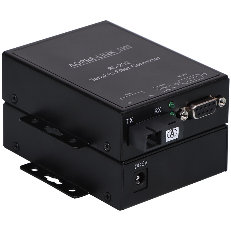 商用級(jí)RS232串口光纖轉(zhuǎn)換器